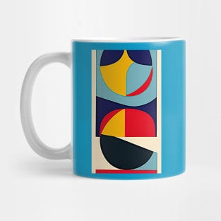 Abstract Modern: Bright Bold Circles Mug